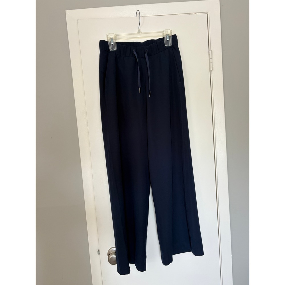 Lululemon On the Fly Wide-Leg Pants 6 Navy Blue Luxtreme 31" Length W5BM3S - Picture 9 of 9